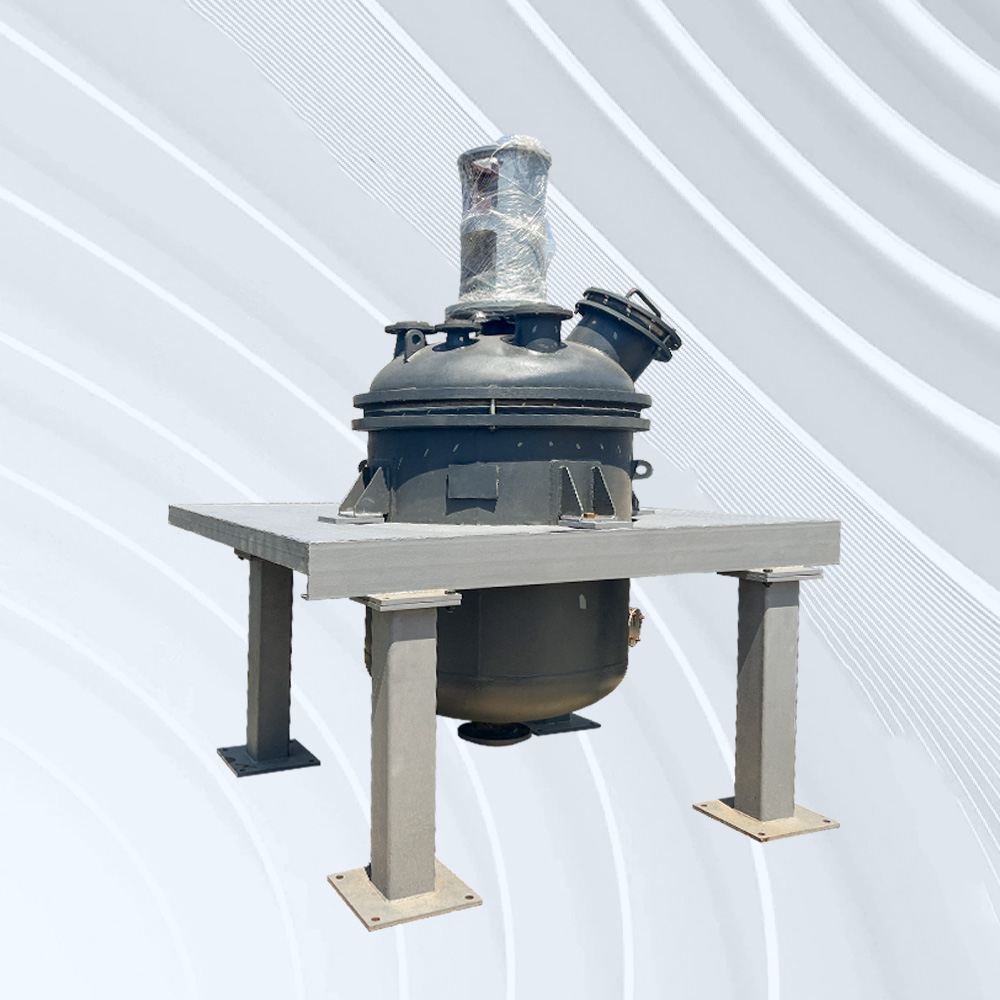 衬四氟反应釜加小平台