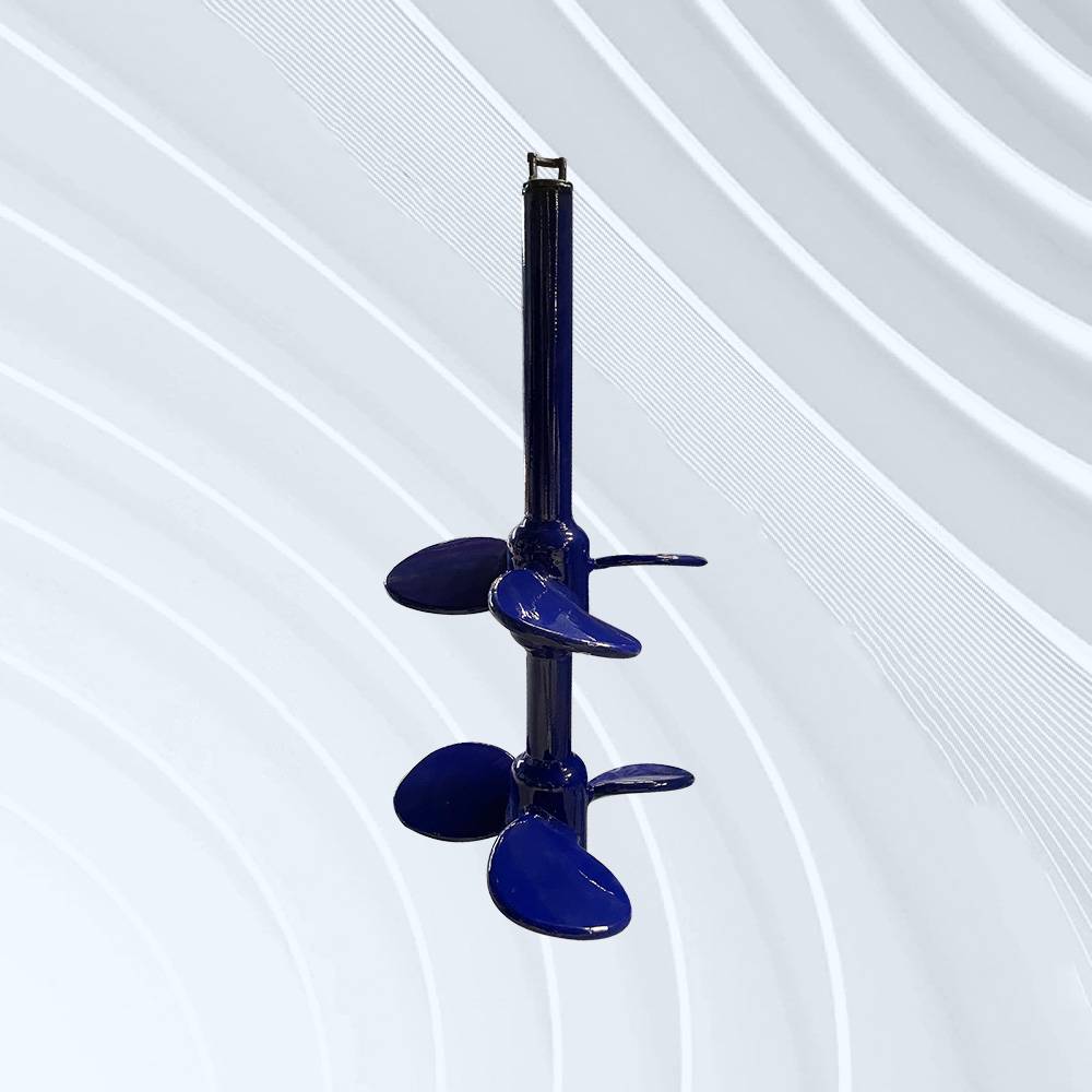 搪玻璃三层推进式搅拌